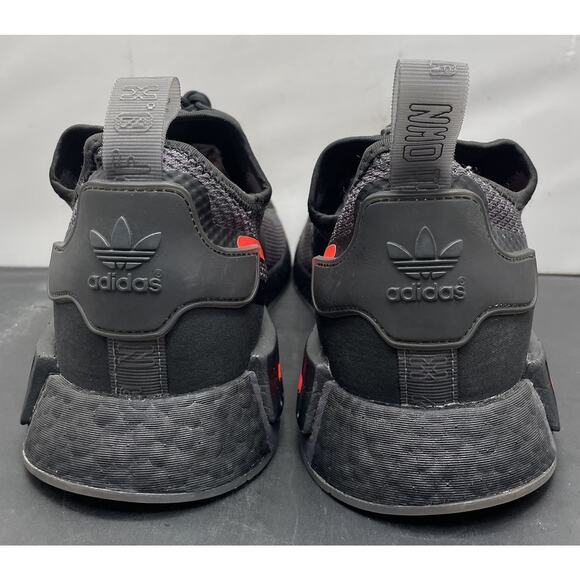 Adidas NMD R1 Spectoo Black Solar Red NASA Boost Mens 12.5 Fast Shipping - Picture 7 of 10